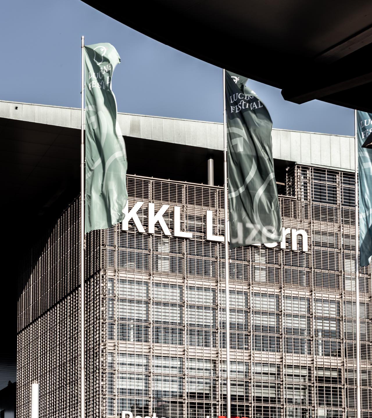 KKL, Kultur- und Kongresszentrum Luzern, Luzern, Signaletik, Leitsystem, Beschriftung, Information und Wegweisung, Beschriftungs- und Reklamekonzepte, Branding, Signaletikrichtlinien, Piktogramme, Grafik