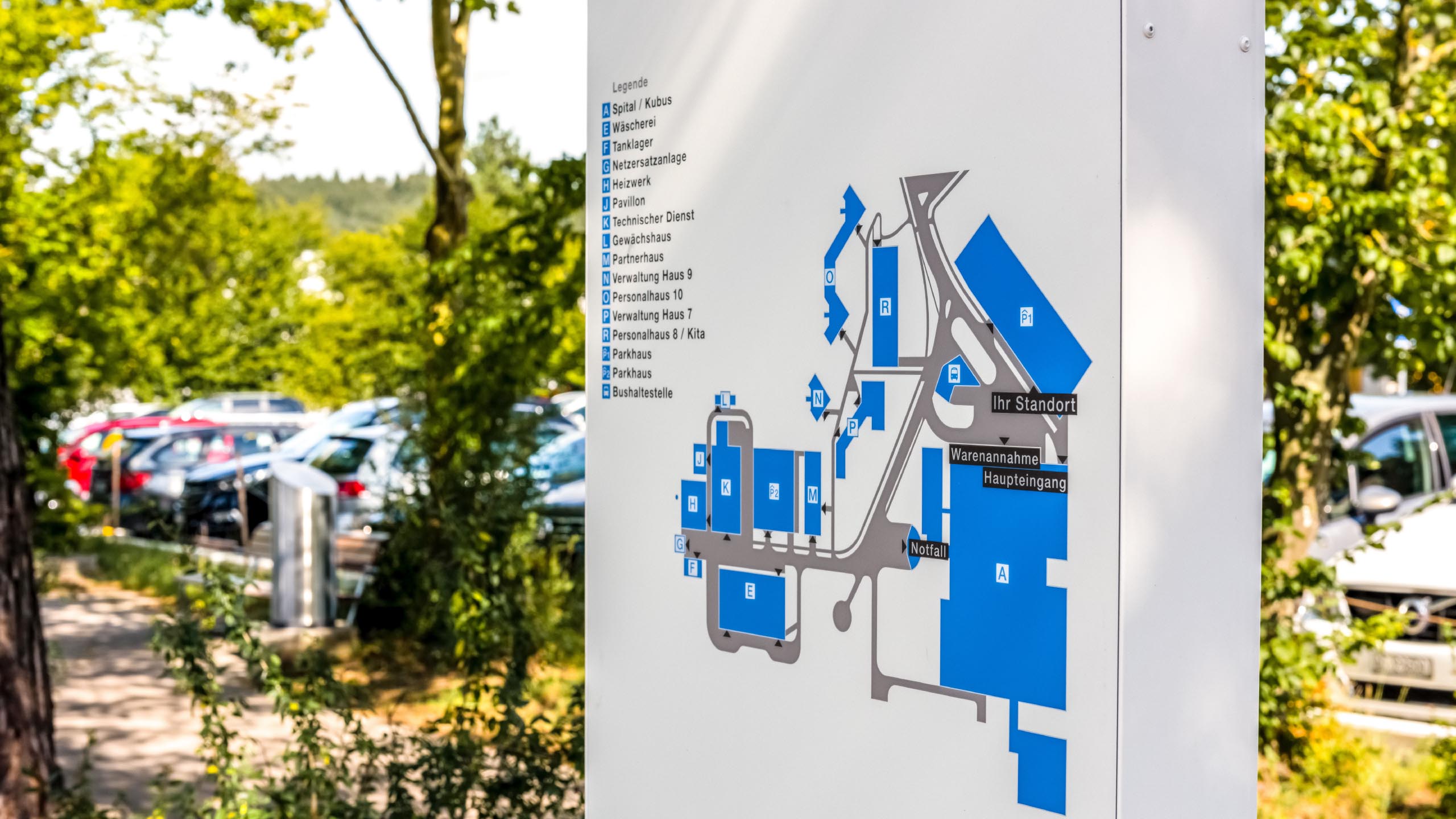 Kantonsspital Baden, Spital, Signaletik, Leitsystem, Beschriftung, Information und Wegweisung, Beschriftungkonzept, Signaletikrichtlinien, Grafik